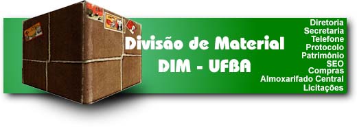 Diviso de Materiais - UFBA